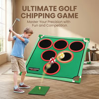 Kexon™ Golf Target Practice Game Mat with Stand
