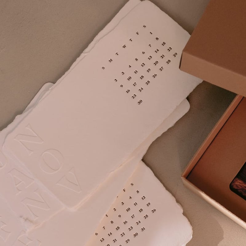 📃The 2025 Letterpress Calendar