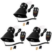 7 Tone Sound Mic PA Speaker Car Horn