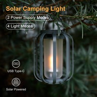 Sakerplus Solar lantern outdoor light with 4 Modes