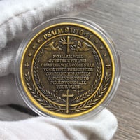 Erkeengelen Michael Watches Over Us Challenge Coin