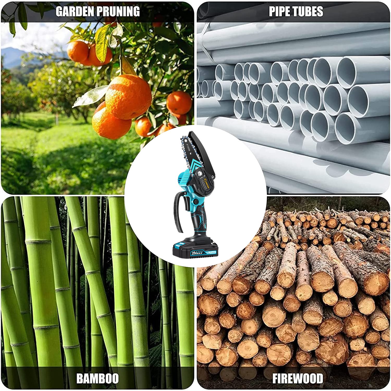 SAKER® Mini Chainsaw 4 Inch-upsell