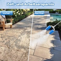 Hochdruck-Wasserpistole mit rotierender Düse
