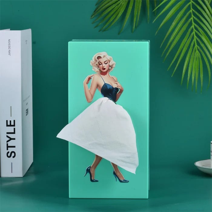 Nieuwe stijl Flying Skirt Tissue Box