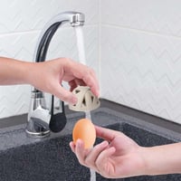 Wiederverwendbare Silikoneier-Reinigungsbürste