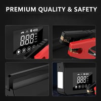 Kexon™ Powerful Car Jump Starter & Inflator