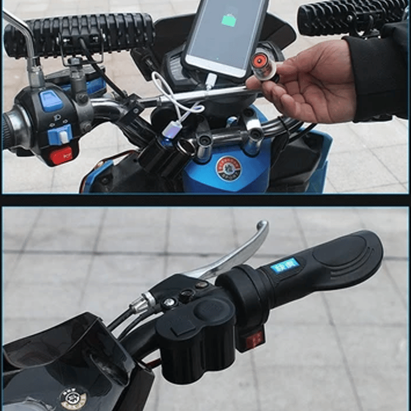 Motorcykel Multifunktionelladdningsplugg