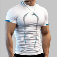 Zomer-fitness-T-shirt voor heren