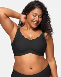 💖BH Seamless Scalloped Push-Up