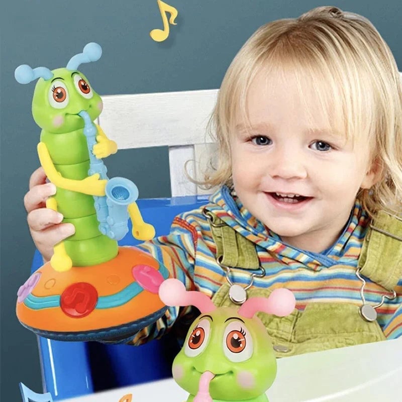 Electric Caterpillar Dance Toy