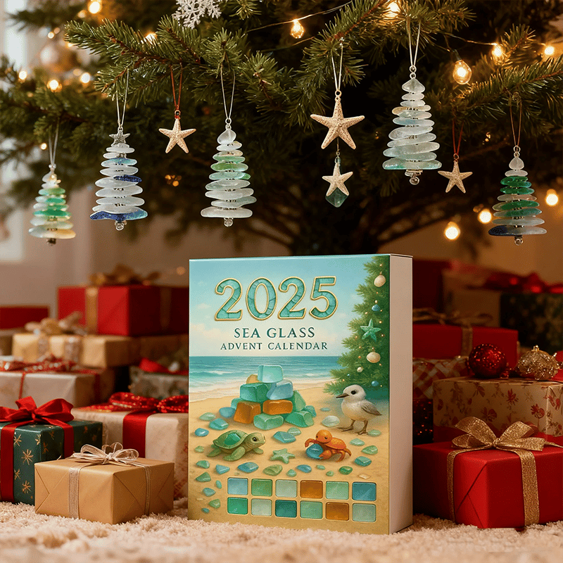 🌊🎄Sea Glass Christmas Tree Advent Calendar