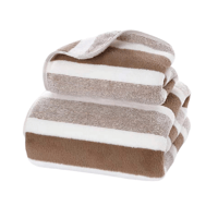 Luxus-Badetuch-Set aus Korallenfleece