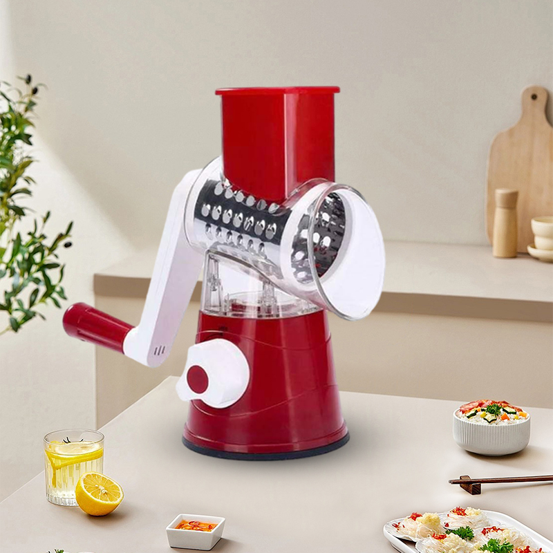 Sale - 3 in 1 Rotary Cheese Grater Vegetable Slicer