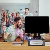 Saker Rotating Tablet Stand Speaker