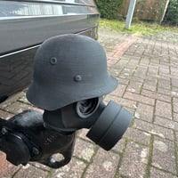Steel cover cap for trailer hitch