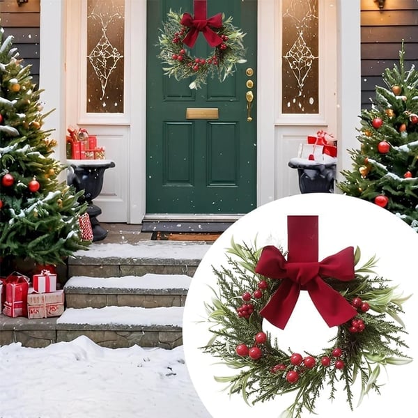 Christmas Small Wreath for Window Door