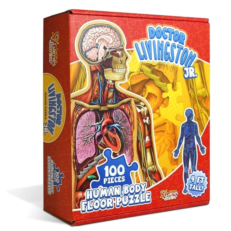 Anatomie-Puzzle für Kinder