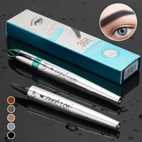 Sale - 3D Waterproof Microblading Eyebrow Pen 4 Fork Tip Tattoo Pencil