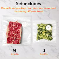 Vacuum Sealer with Reusable Bags