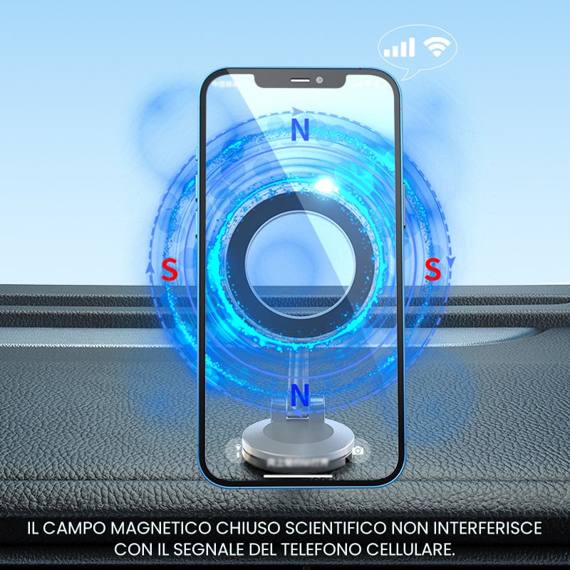 Elegante porta cellulare magnetico