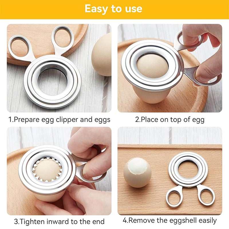 Stainless Steel Egg Topper