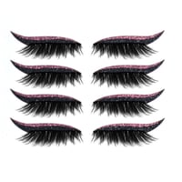 Autocollants Imperméables et Réutilisables pour Eye-liner et Cils