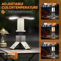 SakerPlus Camping Lantern with Four Led Lamps
