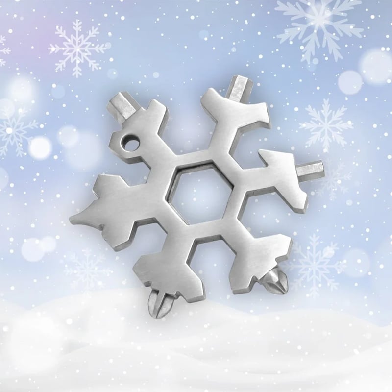 Sakerplus 18-in-1 Snowflake Multi-Tool