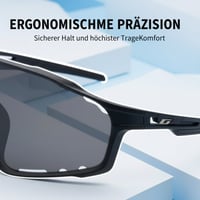 Leichte photochromatische Fahrradbrille