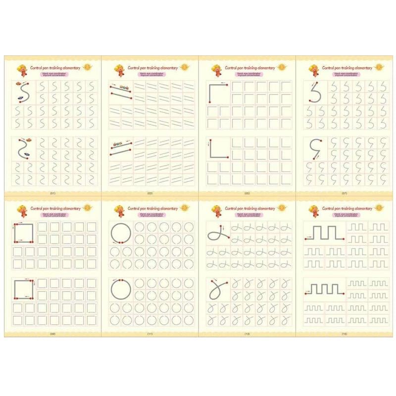 Sank® Pen Control Training Book