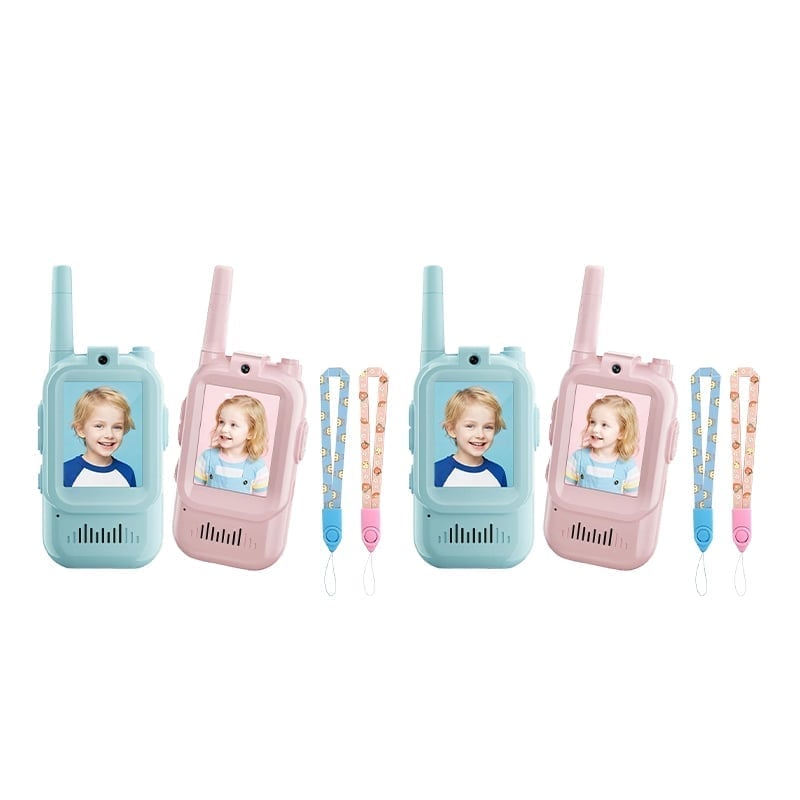 Sakerplus Rechargeable Video Walkie Talkies for Kids