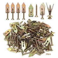 Self-Drilling Drywall Expansion Anchors with Screws