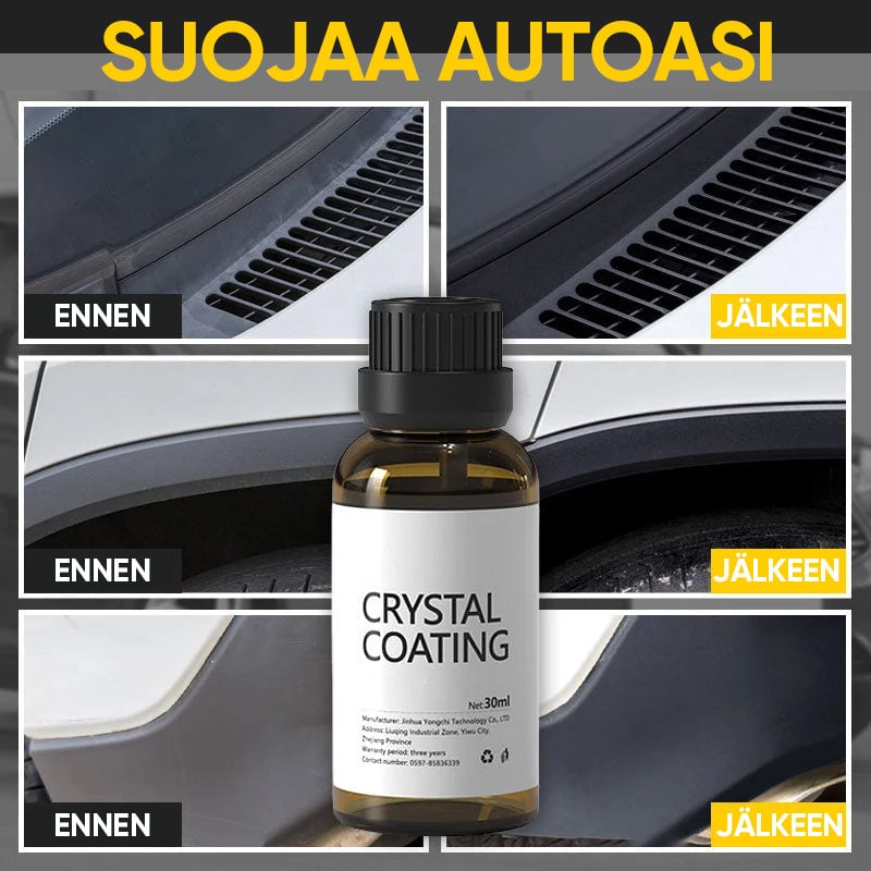 Autoteollisuuden muovien pinnoiteaine