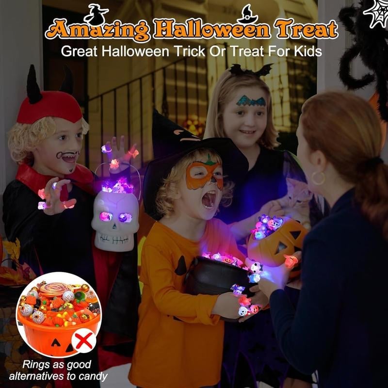 Halloween LED Light-Up Party Favors