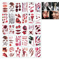 Sale-Halloween Horror Party Tattoo Stickers