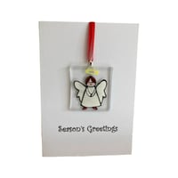 Handmade Christmas Card Ornaments