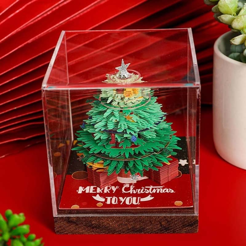 Sakerplus® 3D Paper Sculpture Desk Calendar