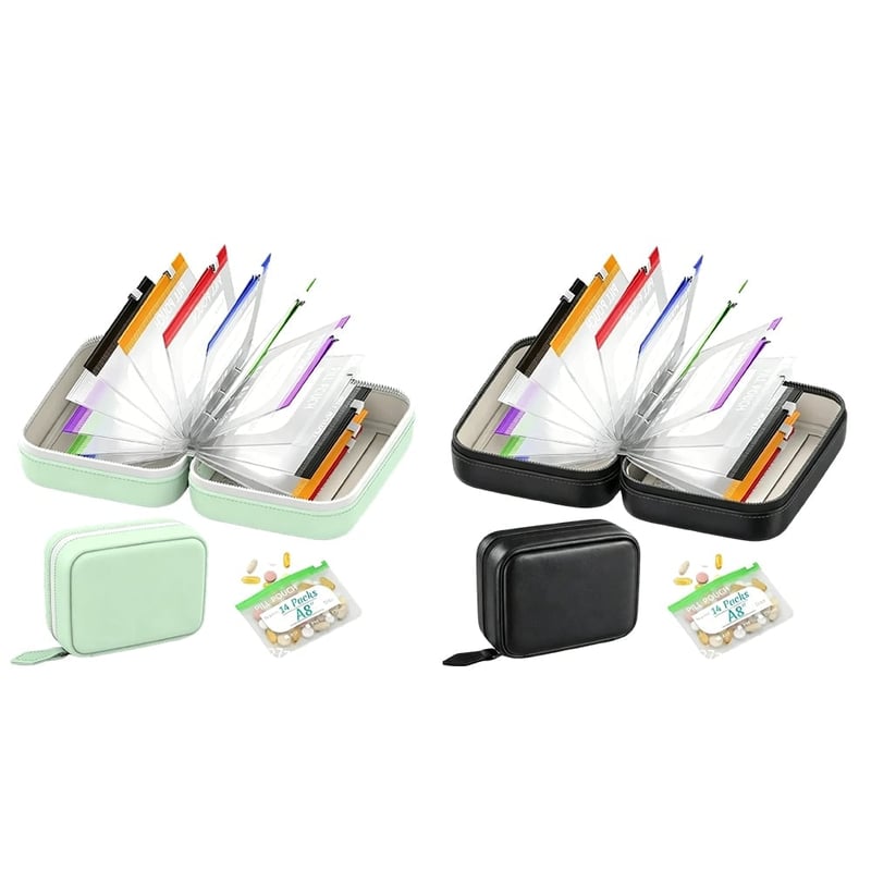 Reusable Travel Medicine Organizer
