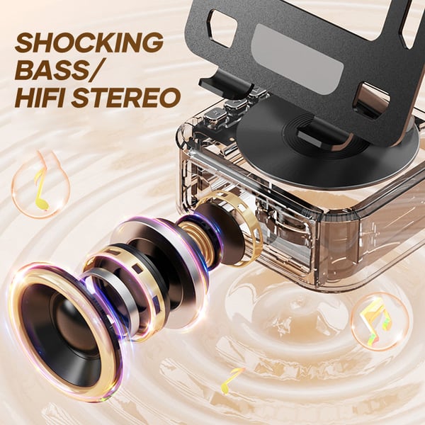 Saker Rotating Tablet Stand Speaker