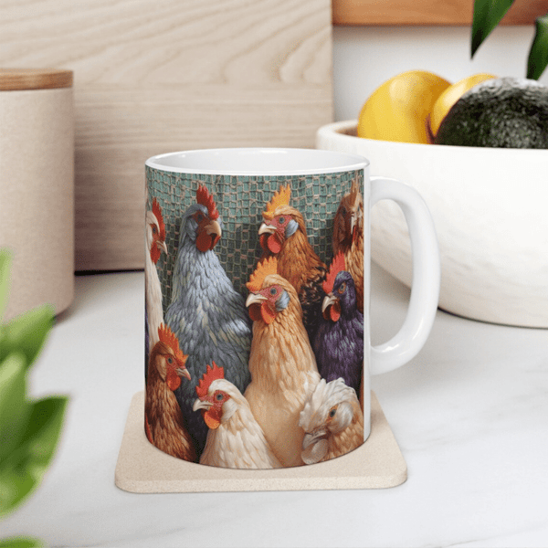 🐓Tazza con pollo 🎁Una buona scelta per il regalo di Natale