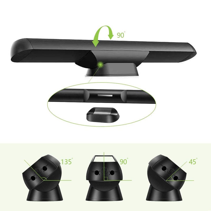 Magnetisk leselampe med lang LED lys stripe