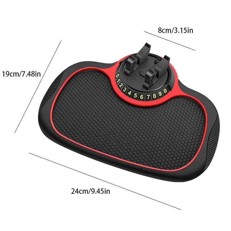 🚗Support de téléphone automatique de tapis antidérapant de voiture multifonction🚗