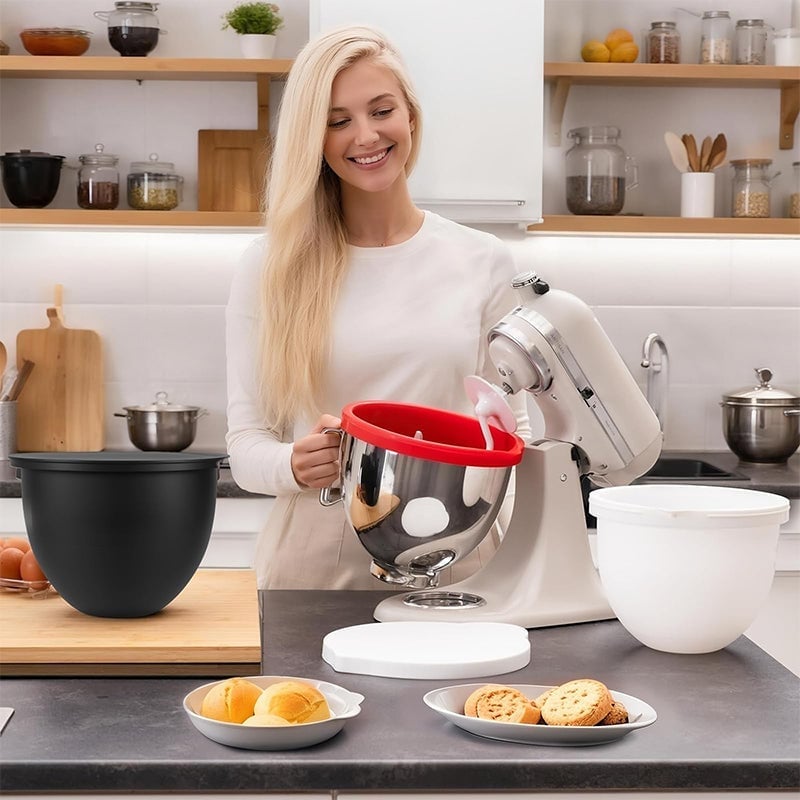 Saker® Silicone Bowl Liners With Lids