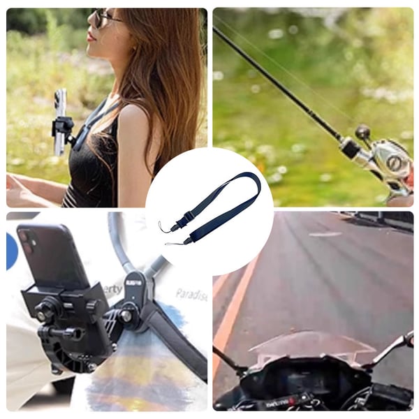 Anti-shake fan lanyard