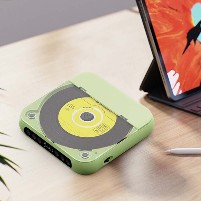 Saker Tragbarer Bluetooth-CD-Player