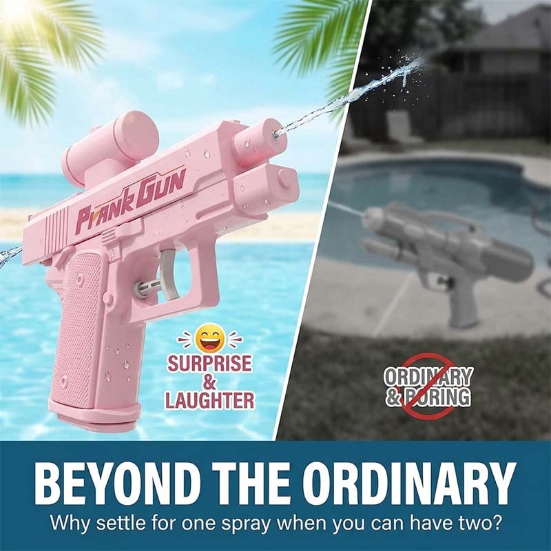 Dual-Sided Prank Water Gun