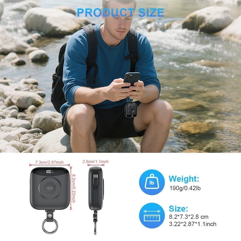 Portable Watch Fast Charging Power Bank 