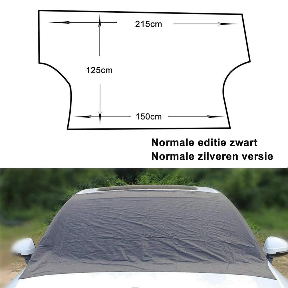 Magnetische autoruitafdekking