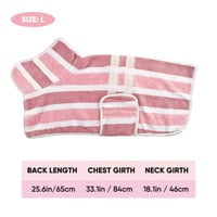 Luxury Microfiber Dog Bathrobe
