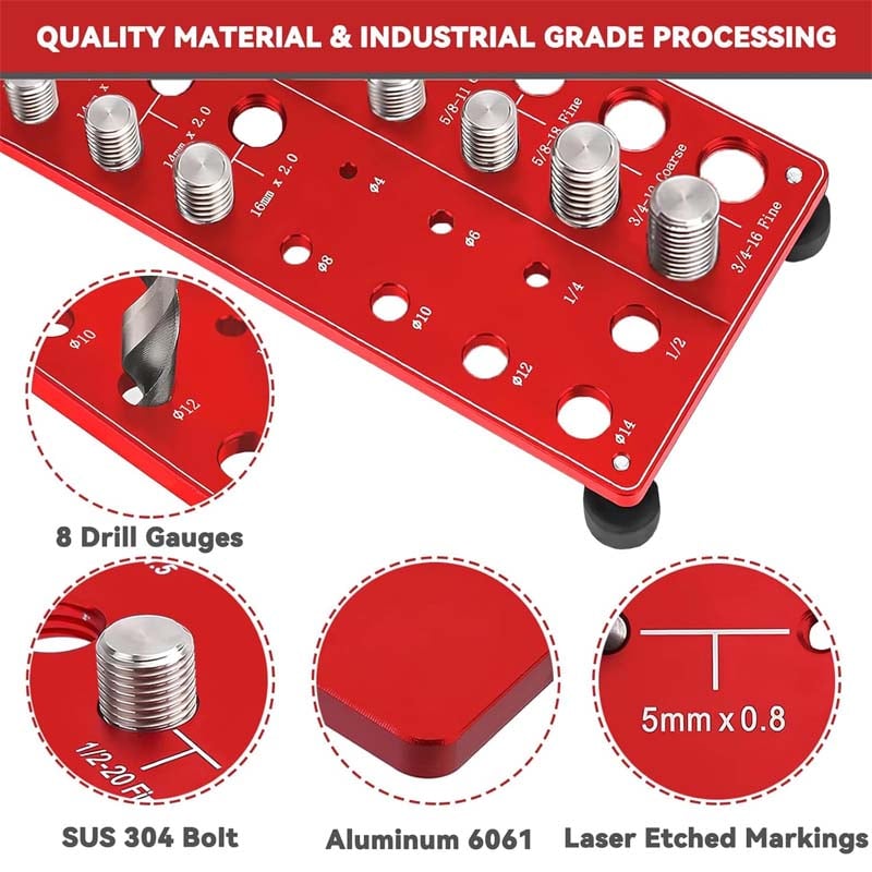34-Hole Thread Checker